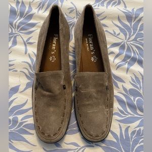 Never worn Foran’s Italian suede loafers!